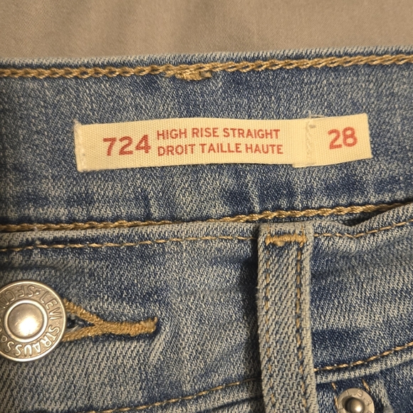 Levi's 724 High Rise Straight jeans - Picture 3 of 3